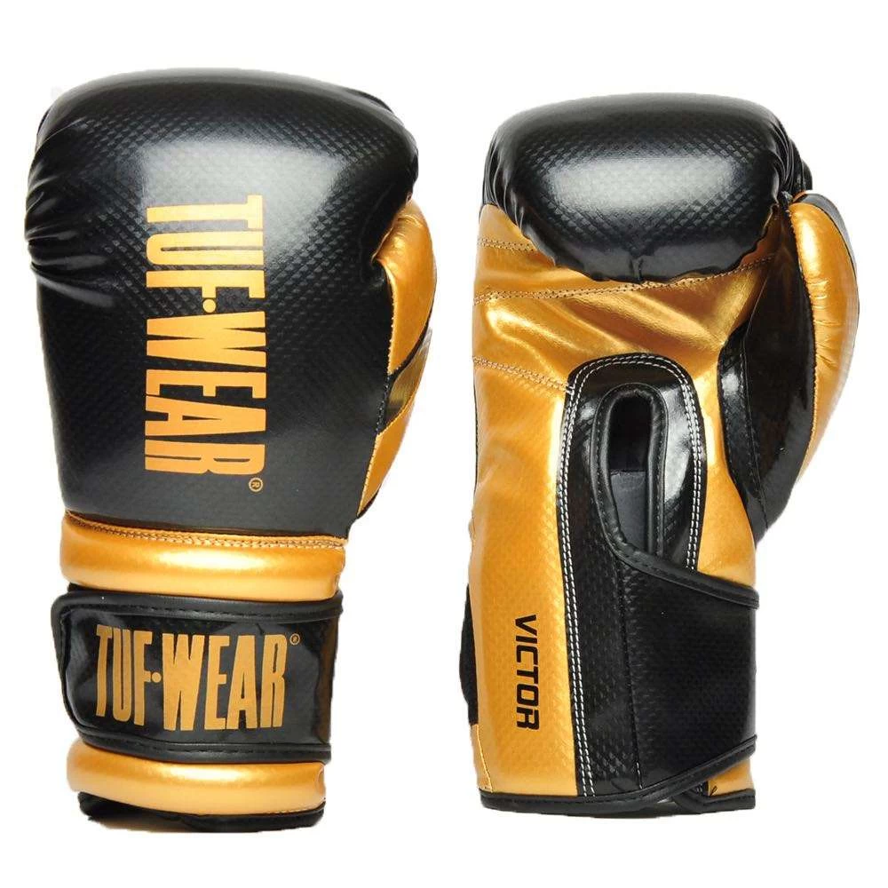 Tuf Wear Victor Training Glove – Black/Gold 1 Tuf Wear Victor Training Glove – Black/Gold