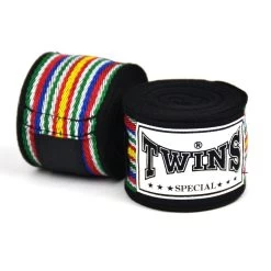 Twins CH2 Black Premium Cotton Handwraps