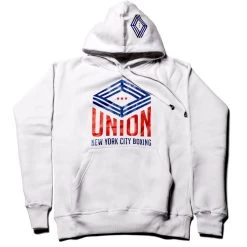 Union Boxing Hoodie - White