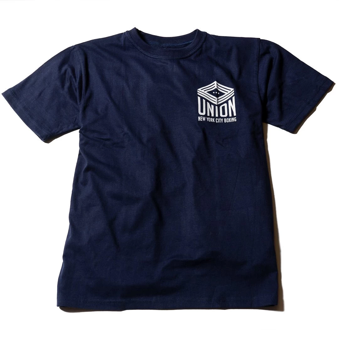 Union Boxing T-Shirt - Navy 1 Union Boxing T-Shirt - Navy