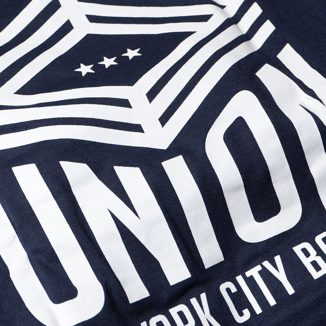 Union Boxing T-Shirt - Navy 3 Union Boxing T-Shirt - Navy - Image 3
