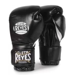 Cleto Reyes Hook And Loop Sparring Gloves – Black