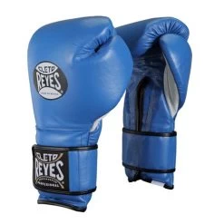 Cleto Reyes Hook And Loop Sparring Gloves – Blue