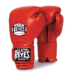 Cleto Reyes Hook And Loop Sparring Gloves – Red