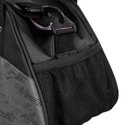 Venum Camoline Sports Bag Black -Boxing Shop venum camoline sports bag black 4 lg