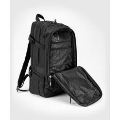 Venum Challenger Pro Evo BackPack Black-White -Boxing Shop venum challenger pro evo backpack black white 4 lg
