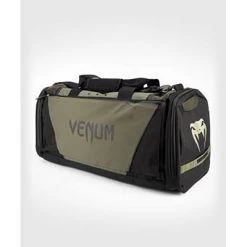Venum Trainer Lite Evo Sports Bags Black-Green -Boxing Shop venum trainer lite evo sports bags black green 4 lg