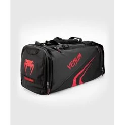 Venum Trainer Lite Evo Sports Bags Black-Red -Boxing Shop venum trainer lite evo sports bags black red 3 lg