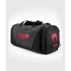Venum Trainer Lite Evo Sports Bags Black-Red -Boxing Shop venum trainer lite evo sports bags black red 4 lg