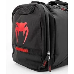 Venum Trainer Lite Evo Sports Bags Black-Red -Boxing Shop venum trainer lite evo sports bags black red 5 lg