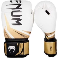 Venum Challenger 3.0 Boxing Glove – White/Black/Gold